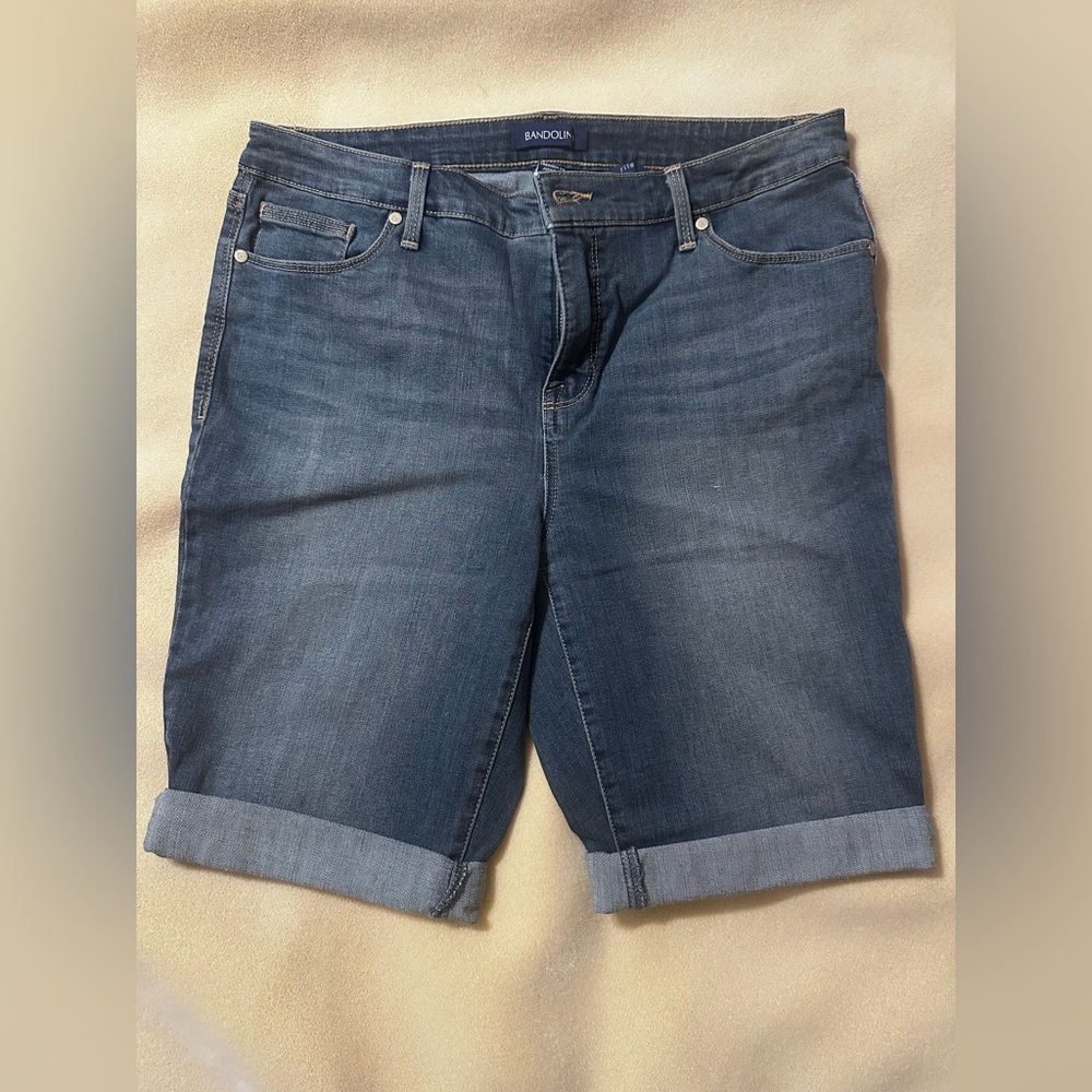 #1410 Bandolino Blue Denim Shorts